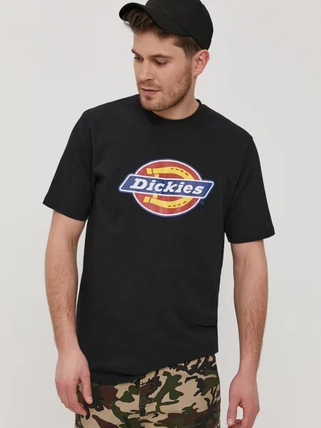 Tricou Dickies Icon Logo Short Sleeve Tee Black S negru