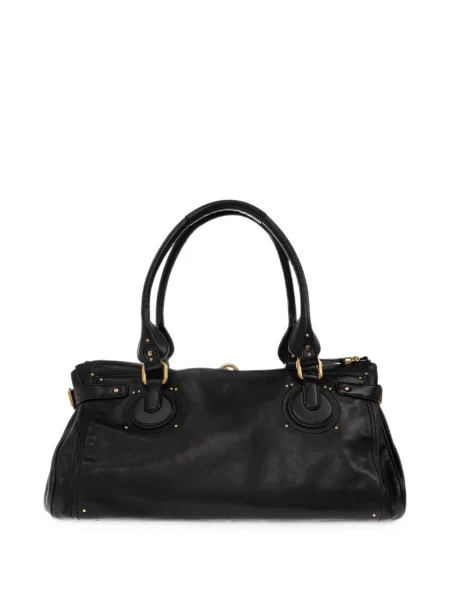 Geantă shopper Chloé din piele negru