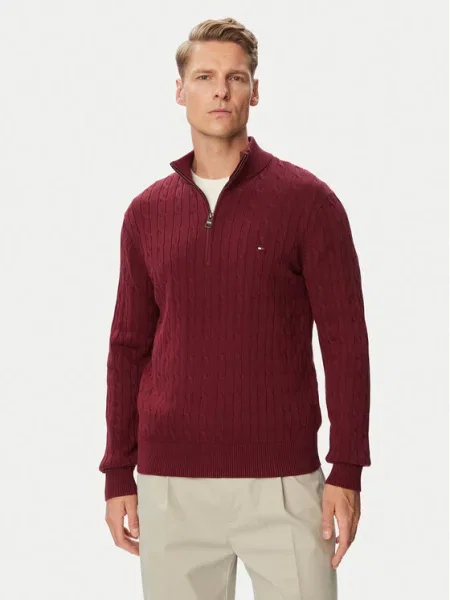 Tommy Hilfiger Пуловер Classic Бордо