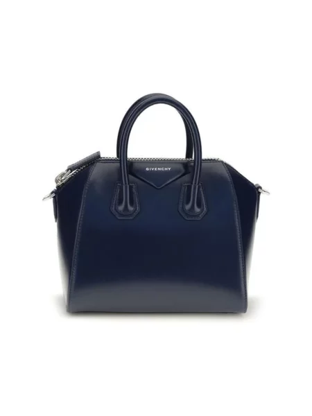 Torebka Givenchy skórzana niebieska
