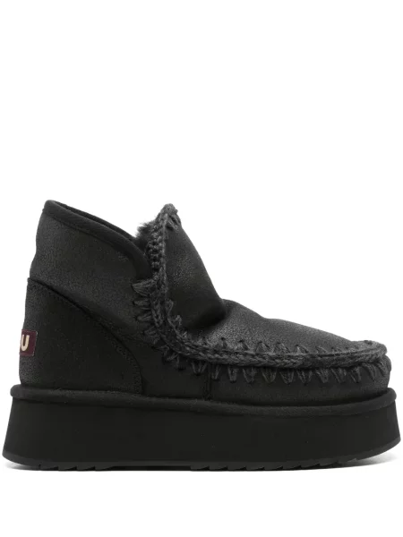 Botine Mou negru