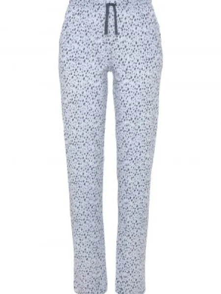 VIVANCE Pantaloni albastru / albastru deschis alb