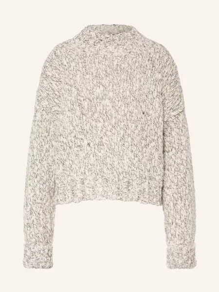 Opus Sweter Pello beige czarny