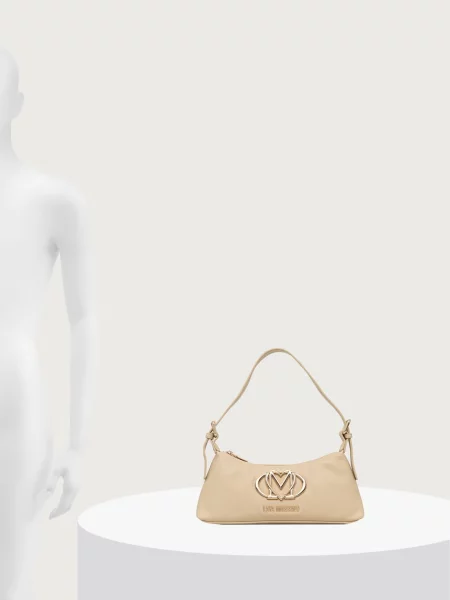 Кожаная сумка Love Moschino