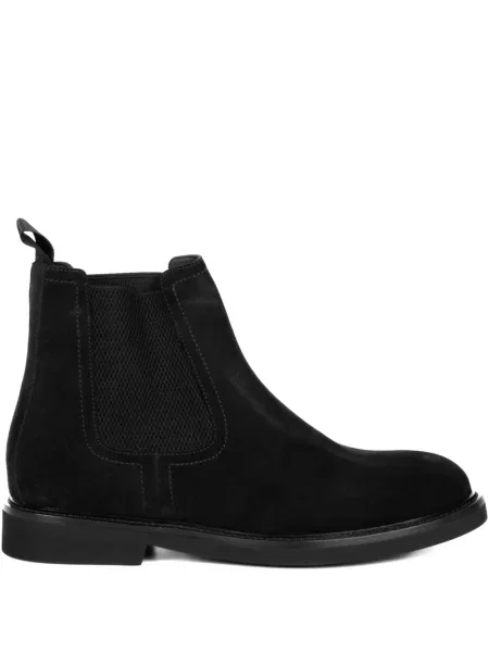 Botine Neil Barrett din piele de căprioară maro