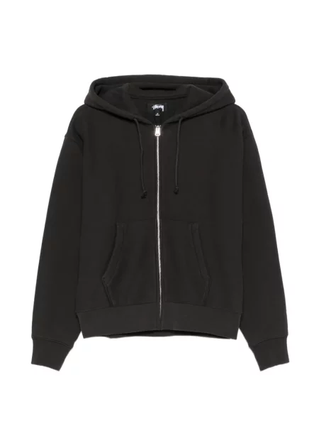 Hanorac cu glugă Stüssy negru