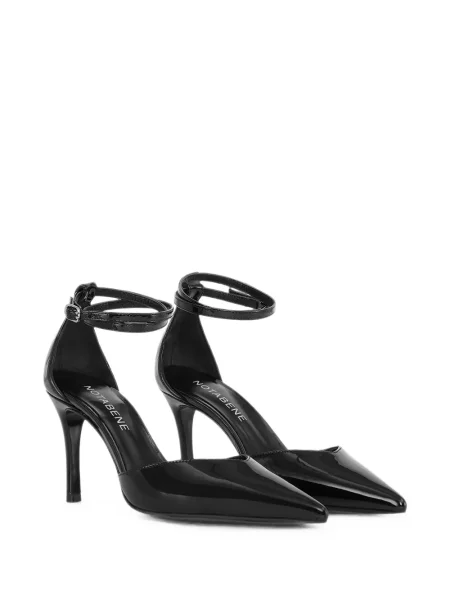 Pantofi cu toc Notabene din piele negru