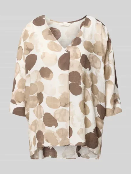 Bluzka o kroju relaxed fit z mieszanki Apricot