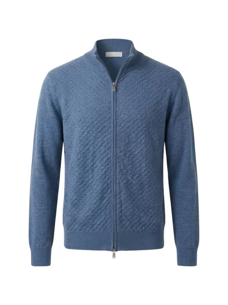 Cardigan Tombolini albastru