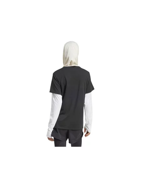Tricou Adidas cu dungi negru