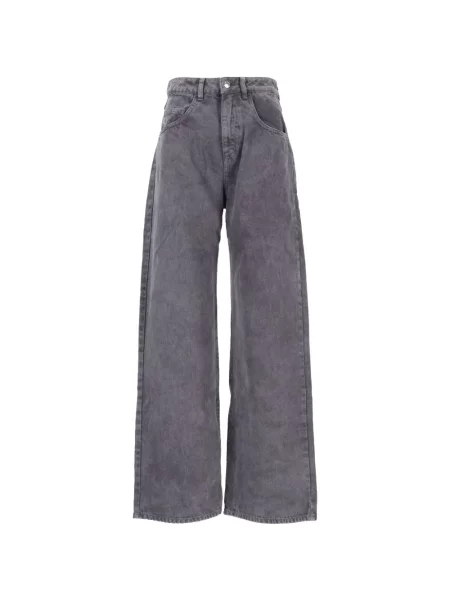 Blugi cu picior larg Icon Denim gri