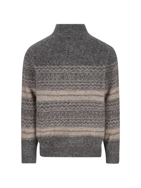 Pulover Brunello Cucinelli gri