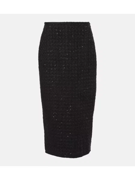 Fusta maxi Rotate negru