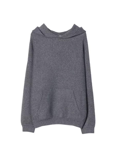 Hanorac Gobi Cashmere din cașmir gri