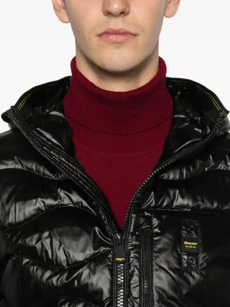 Geacă Blauer cu glugă negru