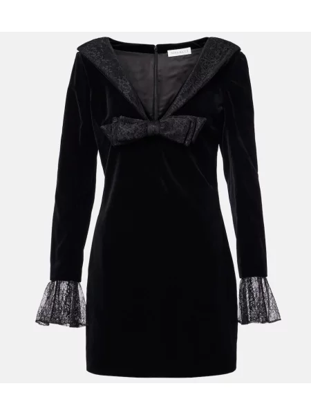 Rochie Nina Ricci de catifea negru