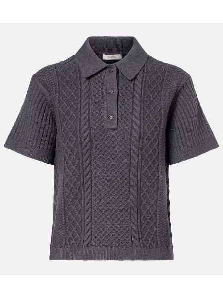 Polo Jw Anderson de lână gri
