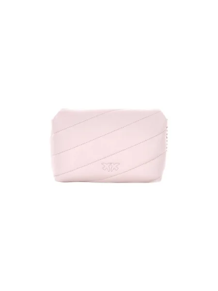 Pinko crossbody kabelka dámska kožená biela