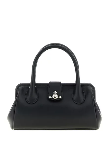 Geantă shopper Vivienne Westwood negru
