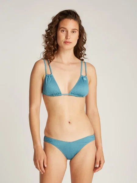 Calvin Klein Swimwear Sutien costum de baie cyan