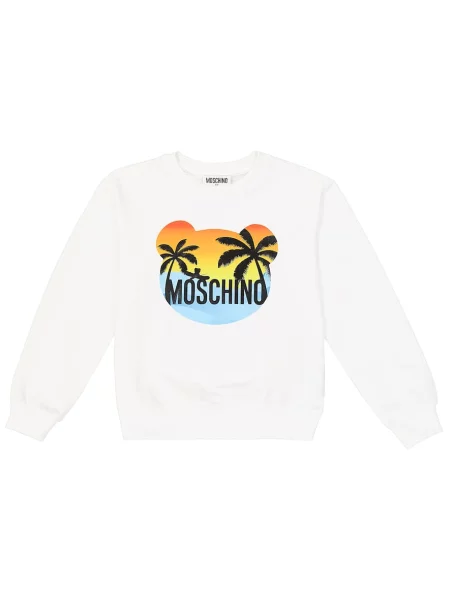 Φούτερ Moschino λευκό