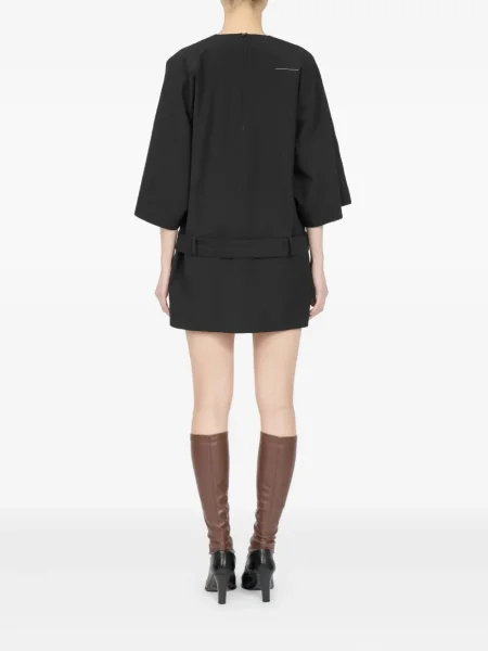 Rochie mini Mm6 Maison Margiela de costum negru
