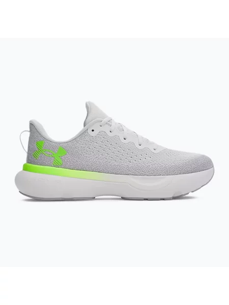 Бігові кросівки Under Armour Infinite distant gray/halo gray/hyper green зелені