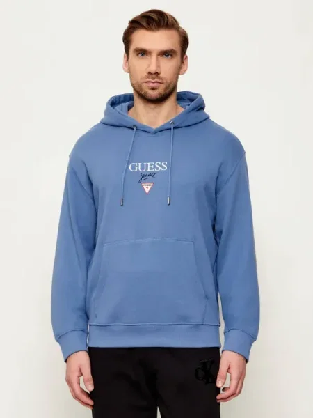 Guess Jeans Hanorac | regular fit albastru