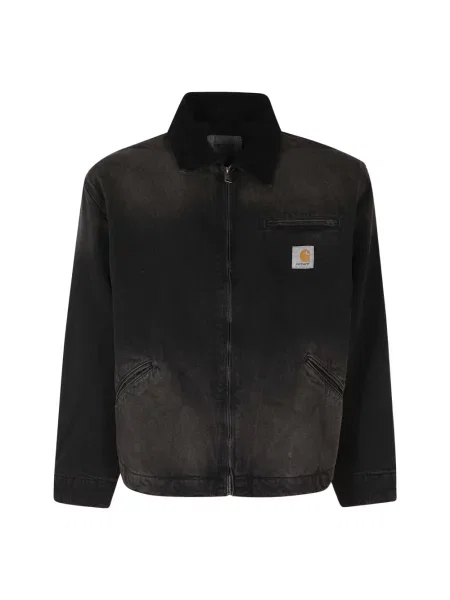 Kurtka jeansowa Carhartt Wip czarna