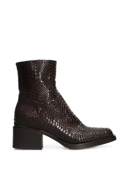 Cizme scurte Elena Iachi maro