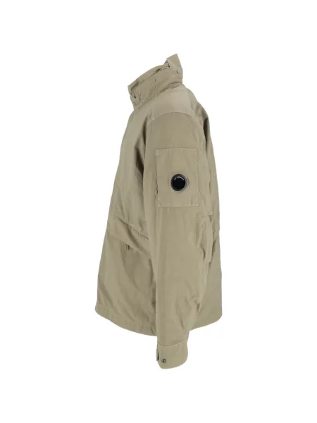 Geacă C.p. Company cu glugă din țesătură twill