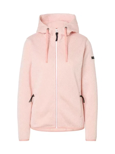 ICEPEAK Jachetă fleece funcțională AUEN crem / pal roz