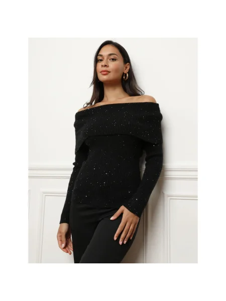 Pulover La Modeuse negru