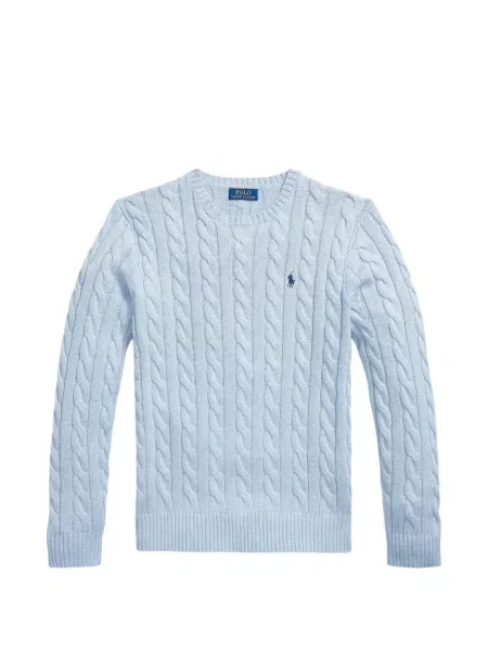 Kožne s ovratnikom prugaste čarape Polo Ralph Lauren crna