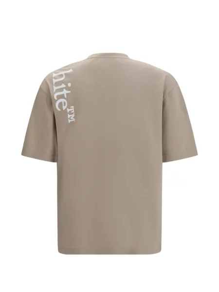 Tricou Off-white cu imagine alb
