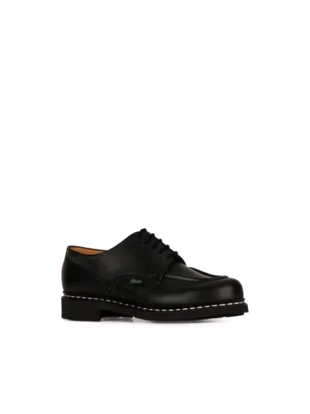 Derby Paraboot skórzany czarny