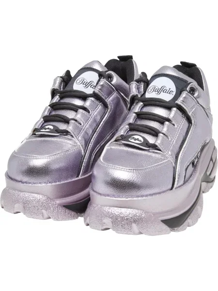 BUFFALO Tenisky pastelová fialová černá