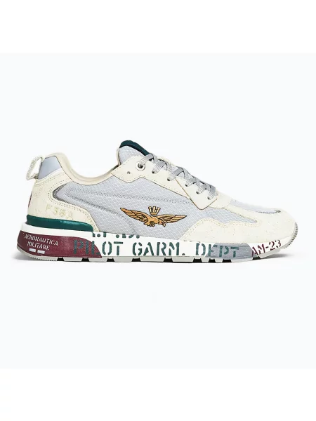 Мъжки обувки Buty Aeronautica Militare Furry grigio/ghiaccio бяло