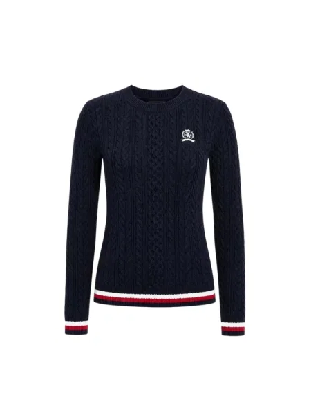 Sweter Tommy Jeans niebieski
