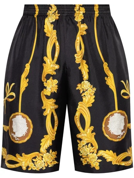 Pantaloni scurți Versace negru