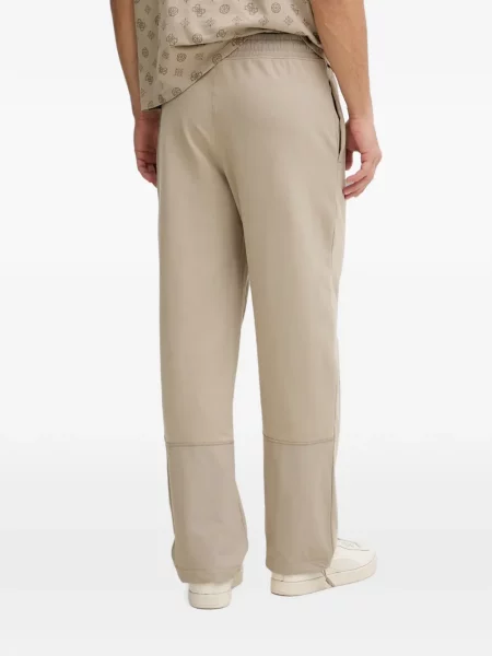 Pantaloni Guess alergare cu autograf cu cordon