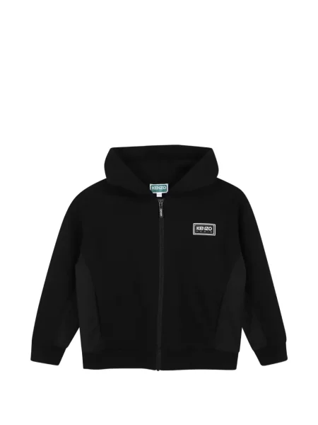 Bluza z kapturem dziecięca Kenzo czarna