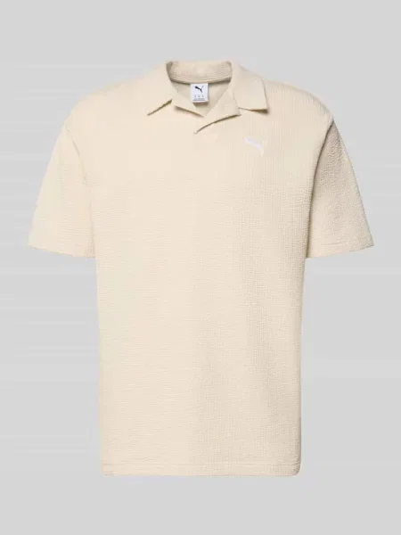 T-shirt w kroju regular fit z haftowanym logo Puma Performance biała