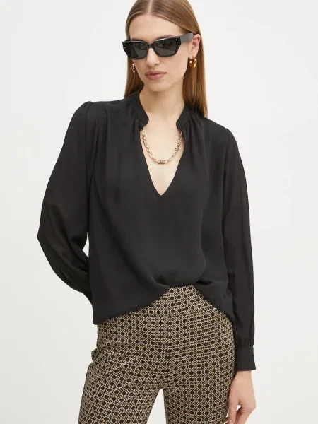 Bluza Marciano Guess GRETA za žene bez uzorka crna