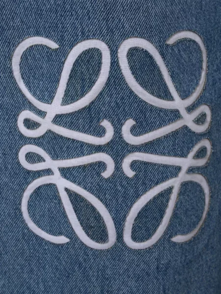 Blugi largi Loewe albastru