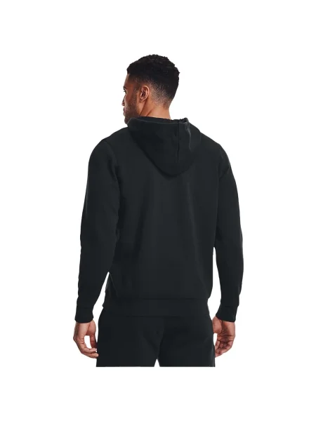 Fleece kapucnis kapucnis melegítő felső Under Armour fekete