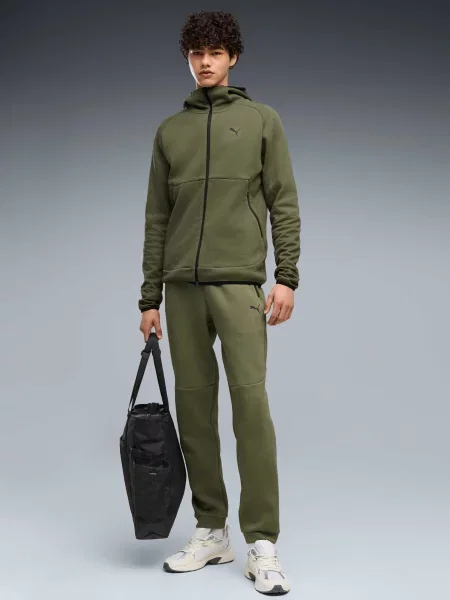 Спортивные штаны Puma зеленые