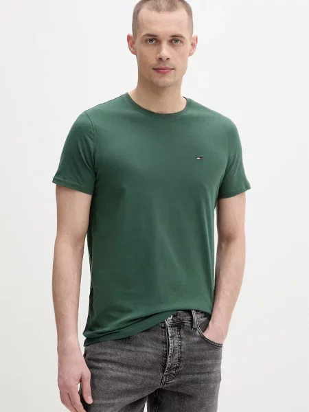 Tommy Jeans tričko zelené