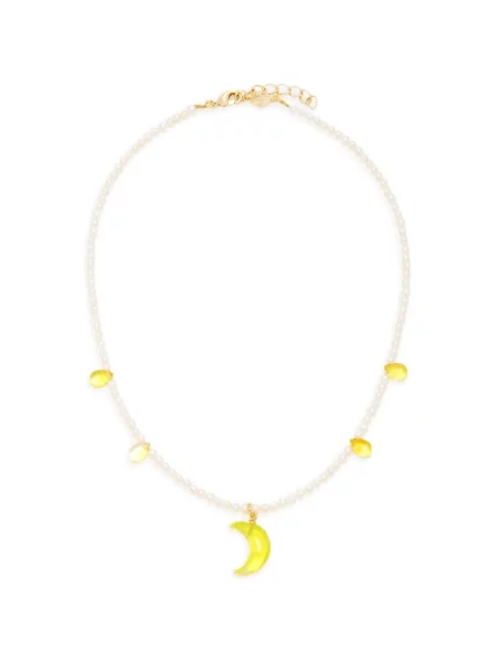 Колие Sandralexandra жълто