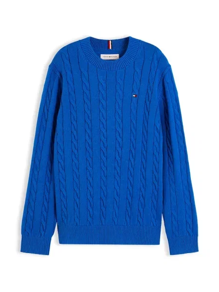 Tommy Hilfiger pulover pentru copii din albastru